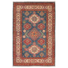 Hand knotted Kazak Carpet 3' 3" x 5' 0" ft / 98 x 153 cm - No. B34624