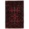 Hand Knotted Baluchi Rug  3' 1" x 4' 8" ft / 93 x 141 cm - No. B34627