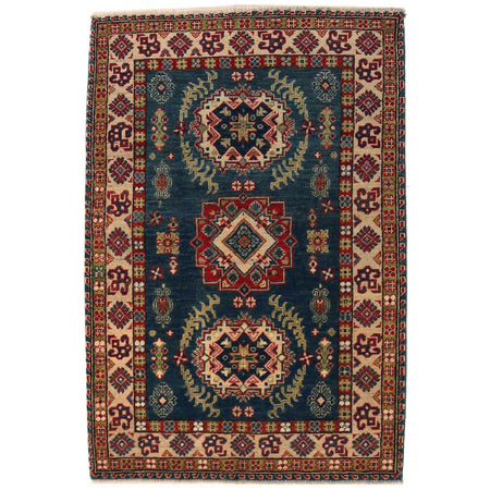 Oriental Kazak Rug 3' 3" x 5' 1" ft / 99 x 154 cm - No. B34662
