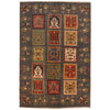 Oriental Bakhtiar Area Rug 3' 3" x 4' 11" ft / 100 x 150 cm - No. B34674