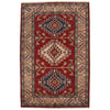 Hand Knotted Kazak Oriental Rug 3' 2" x 4' 9" ft / 97 x 145 cm - No. B34686