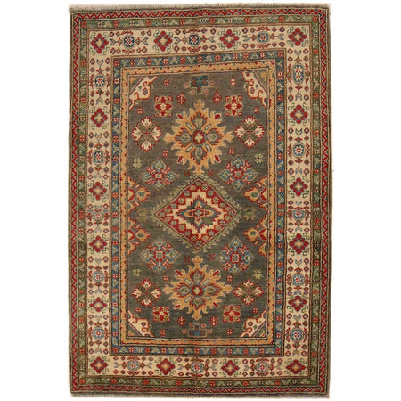 Oriental Kazak Rug 3' 3" x 4' 9" ft / 100 x 146 cm - No. B34688