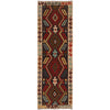 Handmade Turkish Design Wool Kilim Runner 2' 9" x 10' 0" ft / 85 x 305 cm - No. B34733