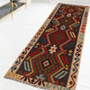 Handmade Turkish Design Wool Kilim Runner 2' 9" x 10' 0" ft / 85 x 305 cm - No. B34733