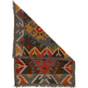 Hand Woven Wool Kelim 2' 2" x 2' 11" ft / 65 x 89 cm - No. B35118