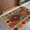 Hand Knotted Flatweave Kilim 2' 4" x 2' 9" ft / 70 x 84 cm - No. B35123