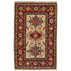Beige Color Kazak Rug 2' 7" x 4' 0" ft / 78 x 123 cm - No. B35134