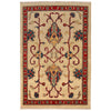 Hand knotted Kazak Carpet 2' 7" x 3' 11" ft / 79 x 120 cm - No. B35136