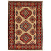 Handmade Kazak Area Rug 2' 7" x 3' 11" ft / 80 x 119 cm - No. B35138