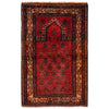 Islamic Prayer Carpet 2' 7" x 4' 1" ft / 80 x 124 cm - No. B35179