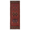 Short Kilim Runner 2' 6" x 7' 3" ft / 76 x 220 cm - No. B35183