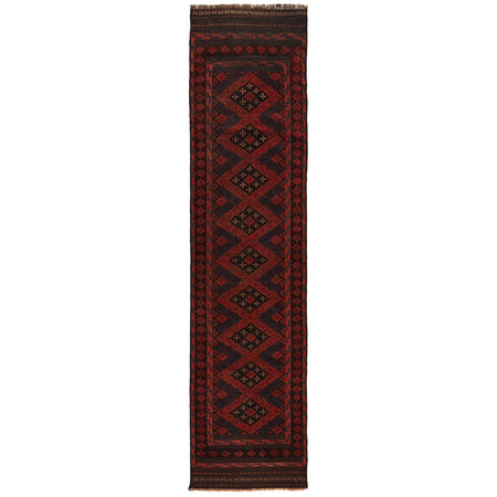 Multi Mashwani Short Runner 2' 1" x 8' 10" ft / 63 x 270 cm - No. B35815