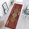 Hand Woven Wool Kelim Runner 1' 8" x 4' 11" ft / 52 x 149 cm - No. B35867