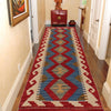 Hand Knotted Flatweave Kilim Runner 1' 8" x 4' 11" ft / 50 x 149 cm - No. B35870