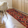 Handmade Vegetable Kilim Runner 1' 8" x 4' 9" ft / 50 x 146 cm - No. B35876