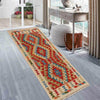 Hand Woven Wool Kelim Runner 1' 10" x 4' 7" ft / 57 x 140 cm - No. B35880