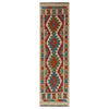Short Kilim Runner 1' 8" x 4' 11" ft / 50 x 150 cm - No. B35886