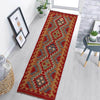 Hand Knotted Flatweave Kilim Runner 1' 10" x 4' 11" ft / 55 x 150 cm - No. B35919