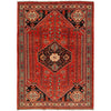 Shirazi Hand Knotted Carpet 6' 10" x 9' 8" ft / 208 x 294 cm - No. B36514