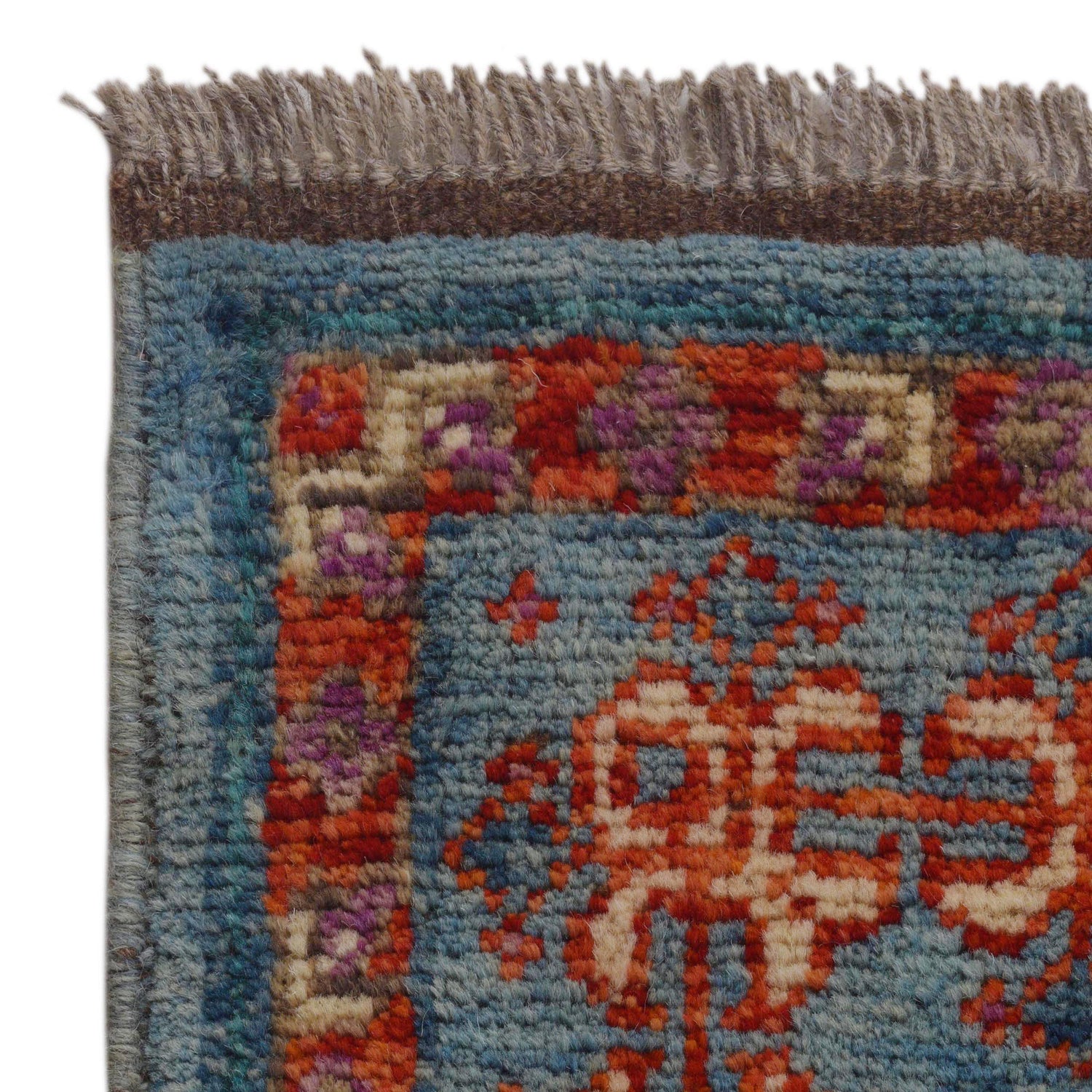 Oriental Mamluk Area Rug 5' 7" x 7' 8" ft / 171 x 233 cm - No. B36515