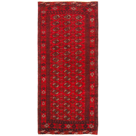 Handmade Bukhara Runner Carpet 2' 9" x 9' 5" ft / 85 x 188 cm - No. B36519