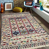 Handmade Soumak Kelim 4' 5" x 6' 1" ft / 135 x 185 cm - No. B36527