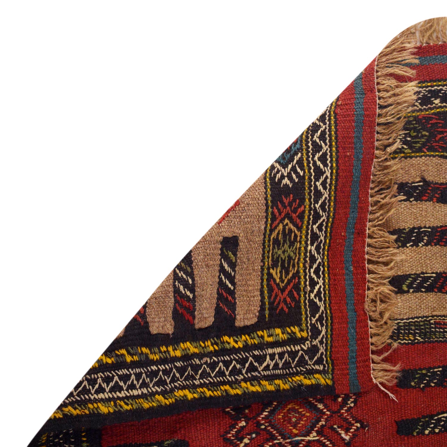 Hand Knotted Sufra Kilem 2' 1" x 2' 11" ft / 63 x 90 cm - No. B36528