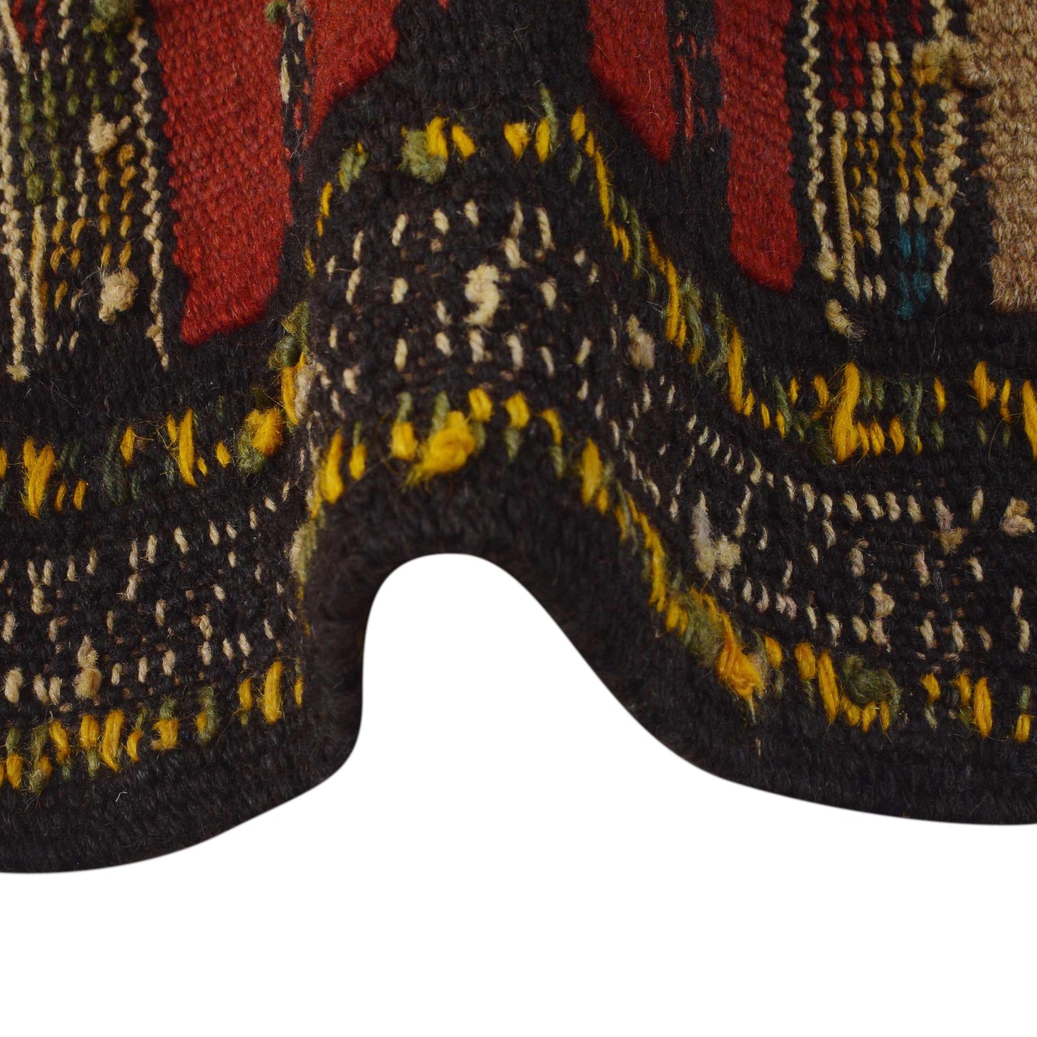 Hand Knotted Sufra Kilem 2' 1" x 2' 11" ft / 63 x 90 cm - No. B36528