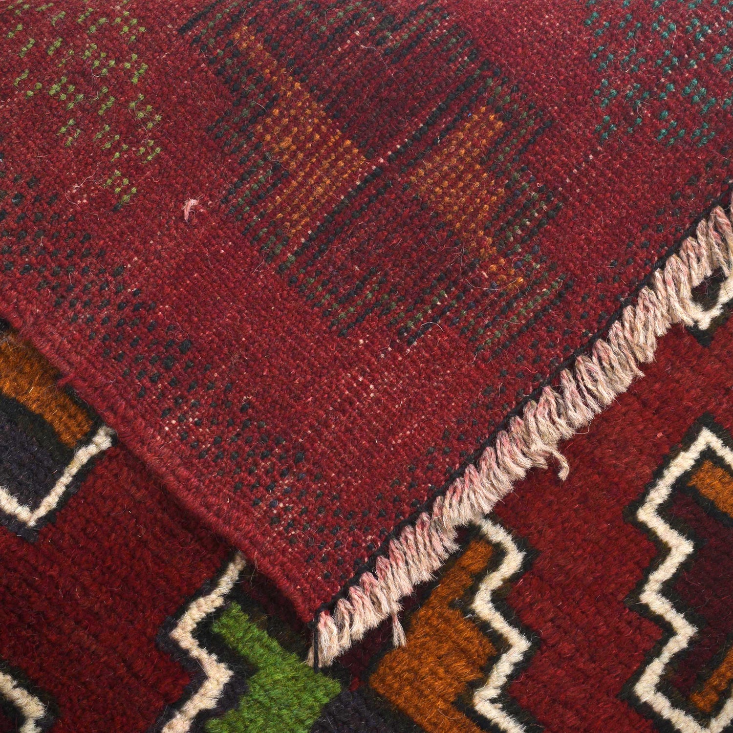 Traditional Handwoven Baluch Runner 2' 3" x 6' 0" ft / 69 x 184 cm - No. G19768