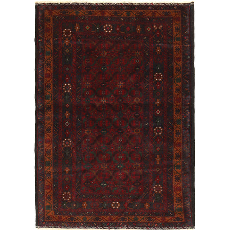 Baluch Short Rug 4' 3" x 6' 2" ft / 130 x 188 cm - No. G21460