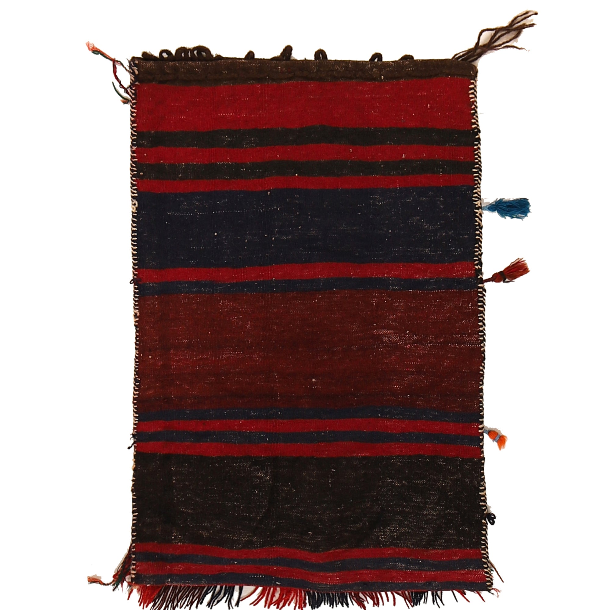 Afghan Balisht Cushion Rug 1' 11" x 2' 11" ft / 58 x 89 cm - No. G22357