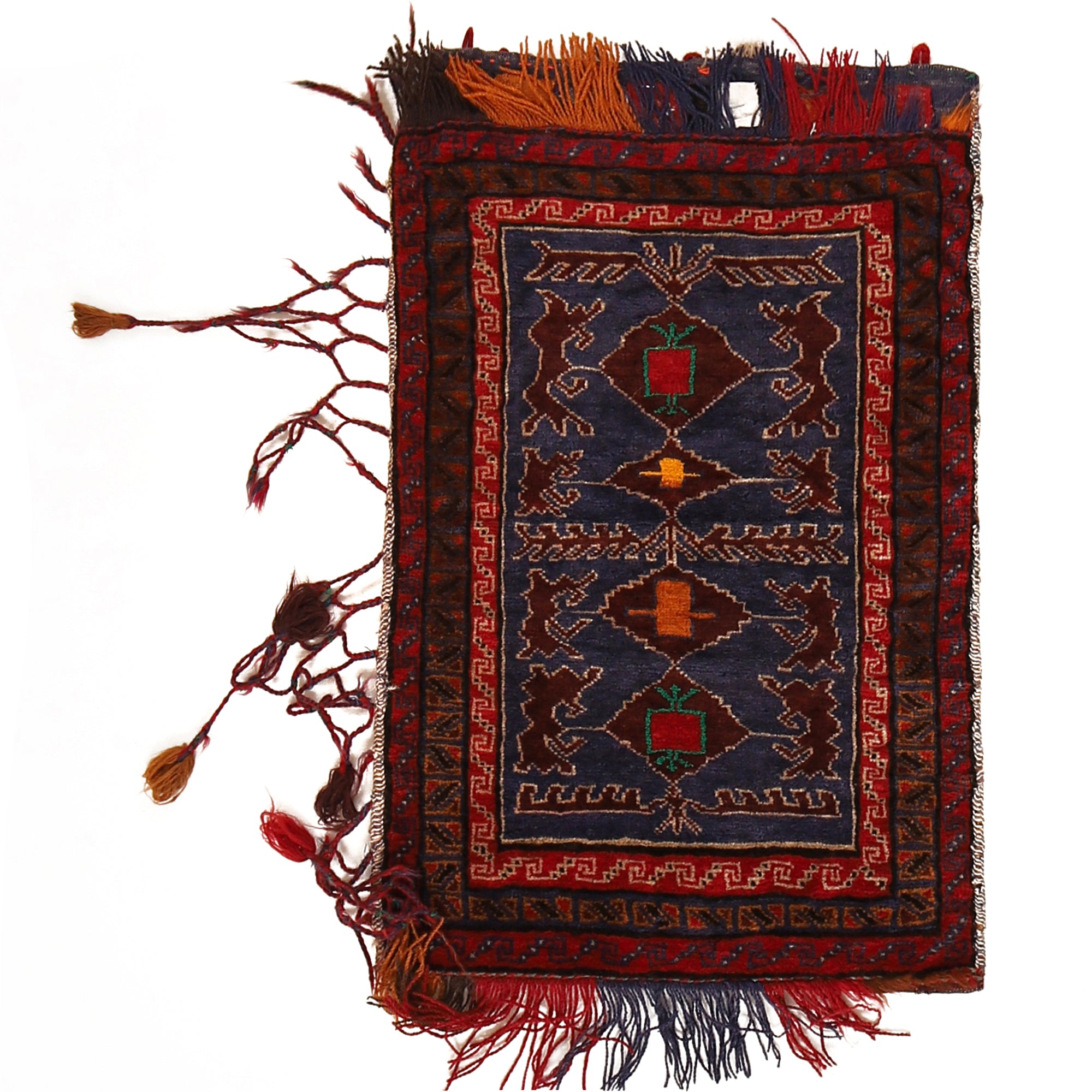 Baluch Balisht Area Rug 1' 9" x 2' 10" ft / 54 x 86 cm - No. G22360