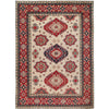 Ivory Color Kazak Rug 8' 5" x 12' 2" ft / 257 x 372 cm - No. G22642