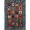 Oriental Kazak Rug 4' 0" x 5' 8" ft / 123 x 173 cm - No. G22647