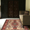 Hand knotted Kazak Carpet 3' 6" x 5' 1" ft / 106 x 156 cm - No. G22663