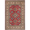 Hand knotted Kazak Carpet 3' 5" x 4' 11" ft / 104 x 149 cm - No. G22669