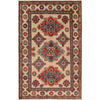 Handmade Kazak Area Rug 3' 5" x 5' 0" ft / 103 x 153 cm - No. G22670