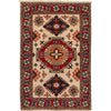 Hand knotted Kazak Carpet 2' 8" x 4' 0" ft / 82 x 121 cm - No. G22674