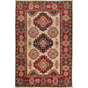 Hand knotted Kazak Carpet 2' 9" x 4' 1" ft / 84 x 125 cm - No. G22680