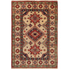 Hand knotted Kazak Carpet 2' 9" x 3' 11" ft / 83 x 119 cm - No. G22687