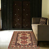 Hand knotted Kazak Carpet 2' 9" x 3' 11" ft / 83 x 119 cm - No. G22687