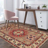 Gray Color Kazak Rug 2' 8" x 3' 9" ft / 81 x 114 cm - No. G22695