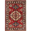 Hand Knotted Kazak Oriental Rug 2' 9" x 3' 10" ft / 83 x 118 cm - No. G22707