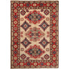 Hand knotted Kazak Carpet 3' 5" x 4' 9" ft / 105 x 146 cm - No. G22740