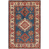 Hand Knotted Kazak Oriental Rug 3' 3" x 5' 1" ft / 99 x 154 cm - No. G22745