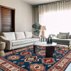 Hand knotted Kazak Carpet 8' 5" x 10' 8" ft / 256 x 324 cm - No. G22753