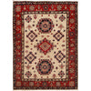 Hand knotted Kazak Carpet 4' 10" x 6' 10" ft / 148 x 209 cm - No. G22795