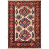 Handmade Kazak Area Rug 3' 3" x 4' 9" ft / 99 x 145 cm - No. G22799