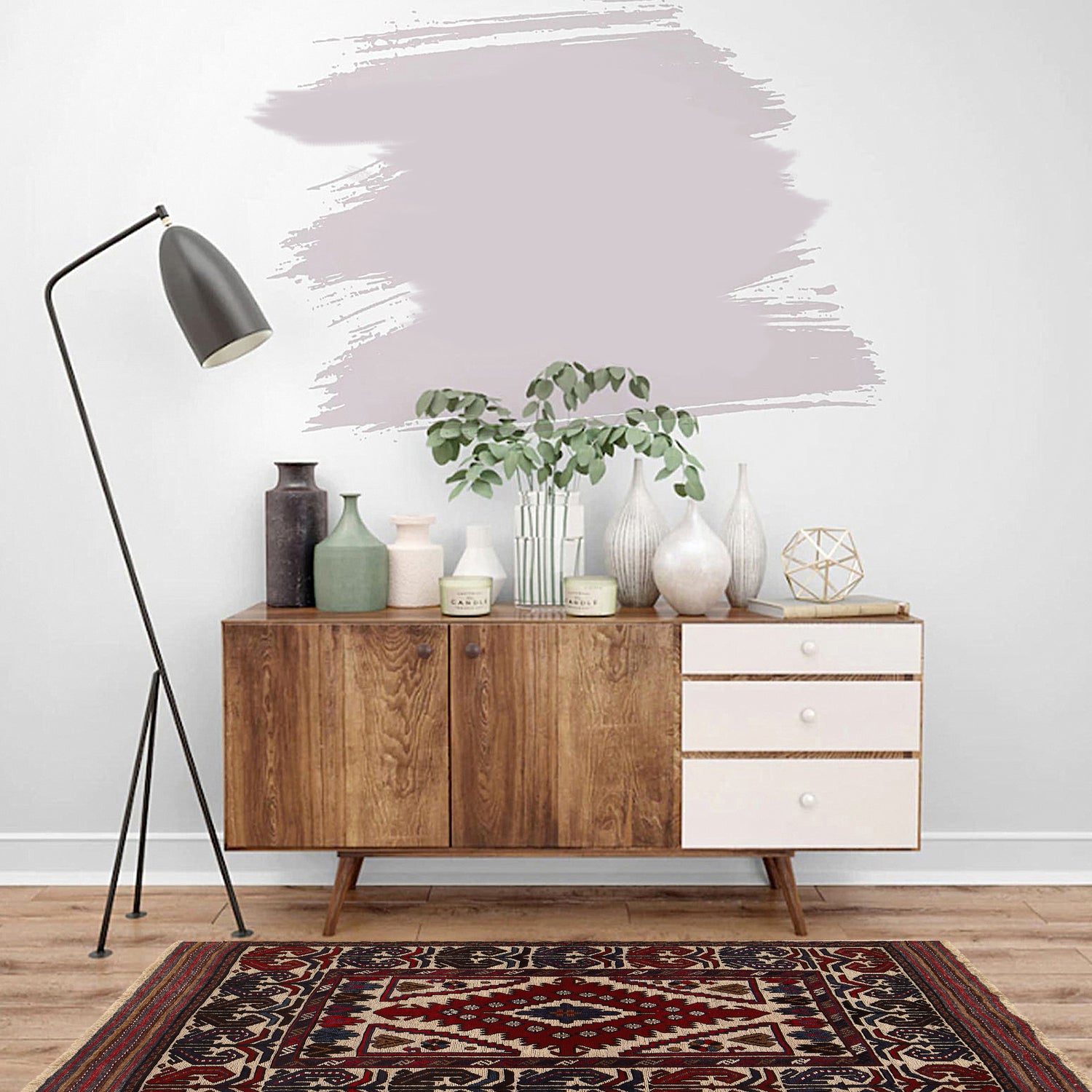 Handmade Barjista Kilim Rug 3' 10" x 6' 8" ft / 117 x 204 cm - No. G22906