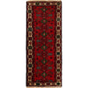 Red Bokhara Runner Rug 2' 4" x 5' 9" ft / 71 x 175 cm - No. G22929